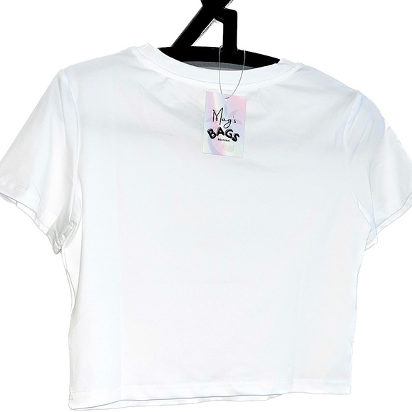 Kitty Cat Headphones T-Shirt Top - Picture 4 of 4